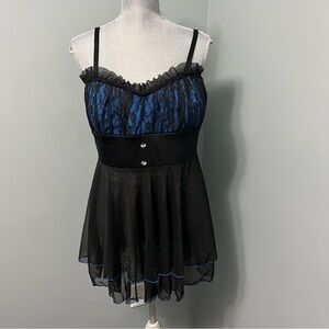 COQUETTE lingerie plus size 1X / 2X babydoll chemise Valentine’s Day